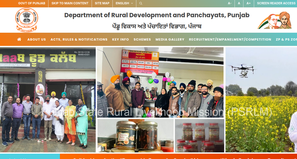 Punjab Rural Development Recruitment 2026